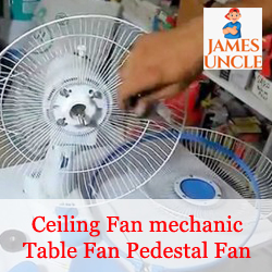 Ceiling Fan mechanic Table Fan Pedestal Fan Mr. Samir Bose in Sukchar